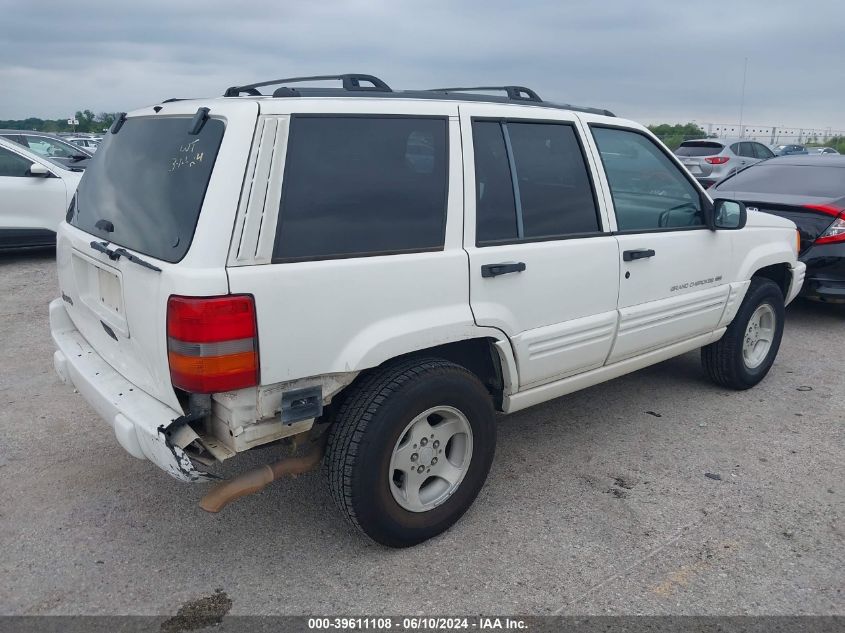 1998 Jeep Grand Cherokee Laredo VIN: 1J4FX48S5WC257465 Lot: 39611108