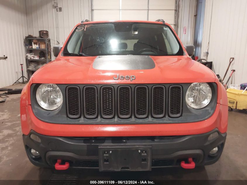 2016 Jeep Renegade Trailhawk VIN: ZACCJBCT6GPC87828 Lot: 39611109