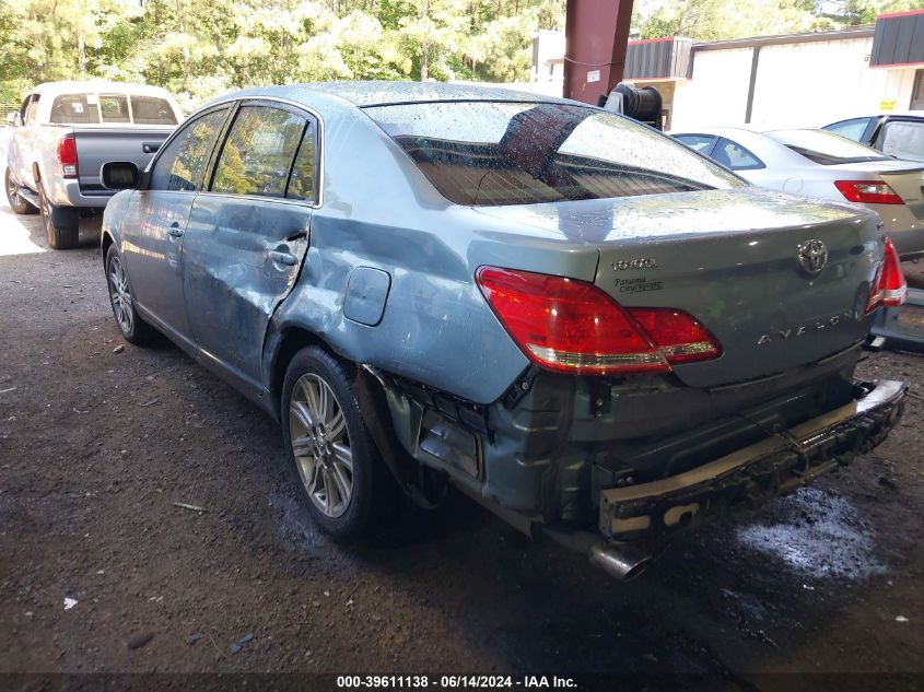 2007 Toyota Avalon Limited VIN: 4T1BK36B57U207706 Lot: 39611138