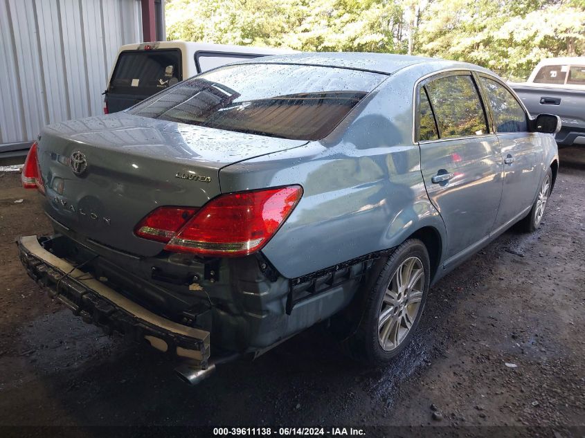 2007 Toyota Avalon Limited VIN: 4T1BK36B57U207706 Lot: 39611138