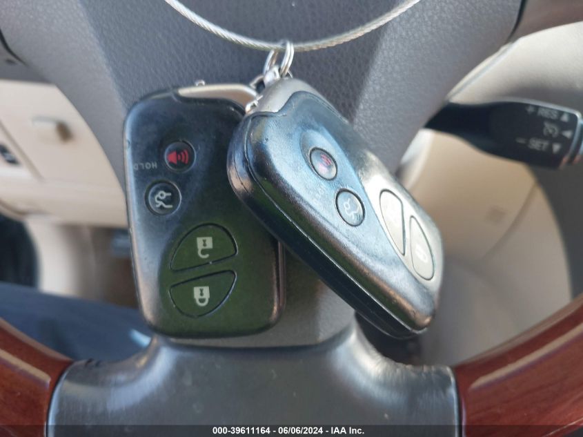 2009 Lexus Es 350 VIN: JTHBJ46G592281648 Lot: 39611164