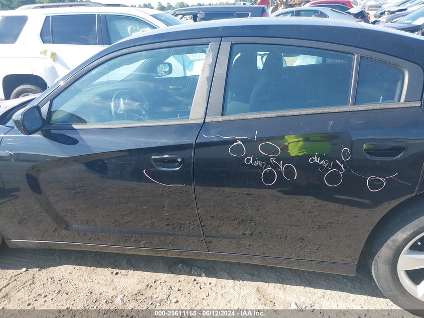 2012 Dodge Charger Se VIN: 2C3CDXBG8CH159180 Lot: 39611165