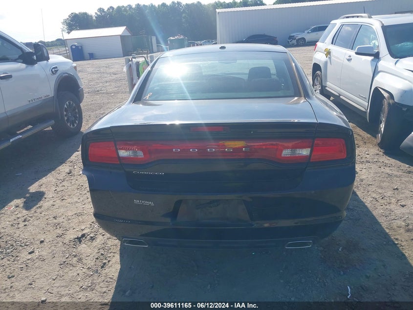 2012 Dodge Charger Se VIN: 2C3CDXBG8CH159180 Lot: 39611165