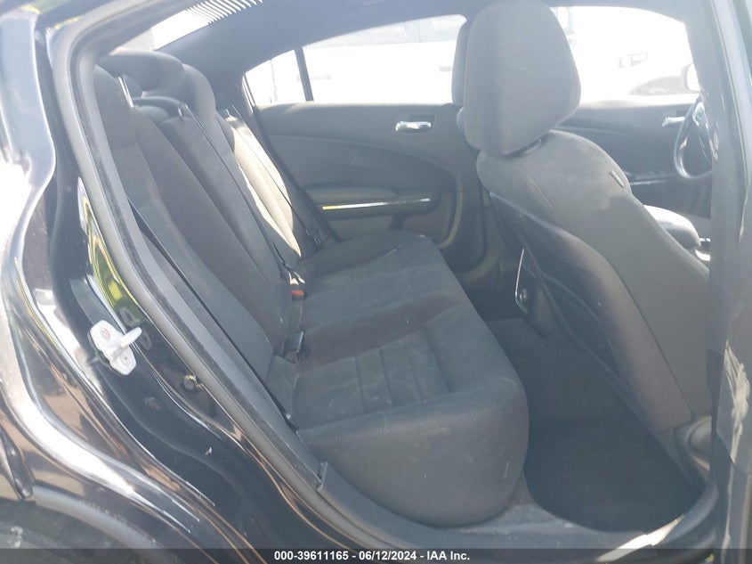 2012 Dodge Charger Se VIN: 2C3CDXBG8CH159180 Lot: 39611165