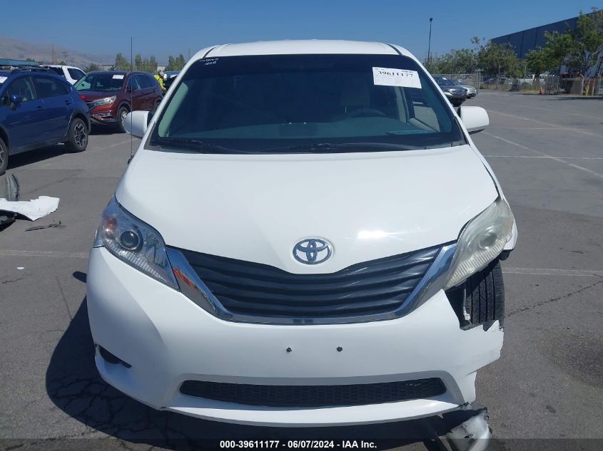 2012 Toyota Sienna Le 8 Passenger VIN: 5TDKA3DC1CS014910 Lot: 39611177