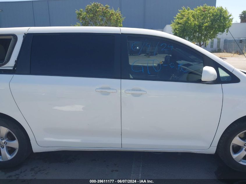 2012 Toyota Sienna Le 8 Passenger VIN: 5TDKA3DC1CS014910 Lot: 39611177