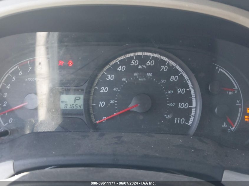 2012 Toyota Sienna Le 8 Passenger VIN: 5TDKA3DC1CS014910 Lot: 39611177