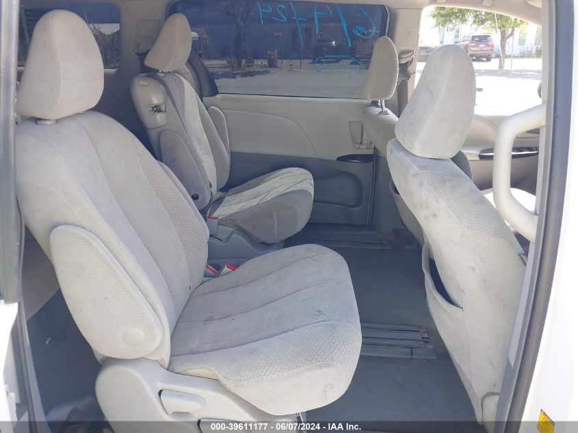 2012 Toyota Sienna Le 8 Passenger VIN: 5TDKA3DC1CS014910 Lot: 39611177
