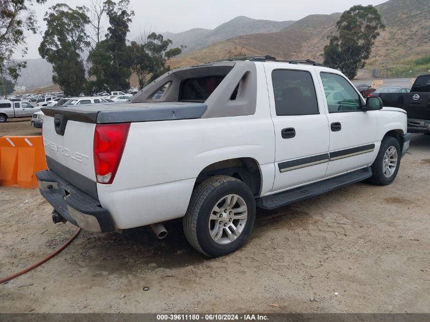 2006 Chevrolet Avalanche 1500 Ls VIN: 3GNEC12ZX6G109334 Lot: 39611180