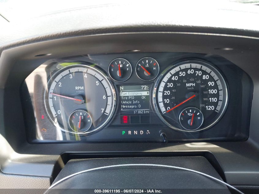 2011 Ram Ram 1500 Laramie VIN: 1D7RV1GT3BS519040 Lot: 39611195