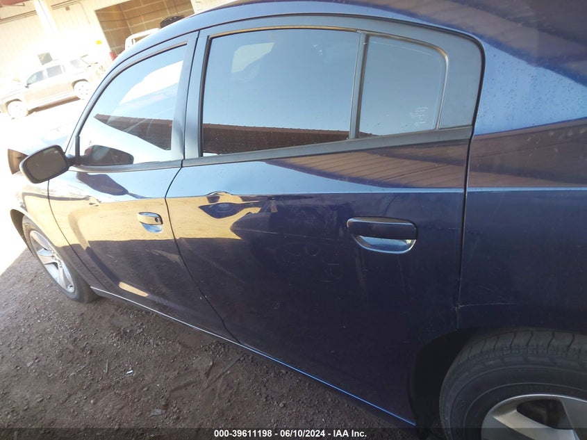 2013 Dodge Charger Se VIN: 2C3CDXBG5DH706147 Lot: 39611198