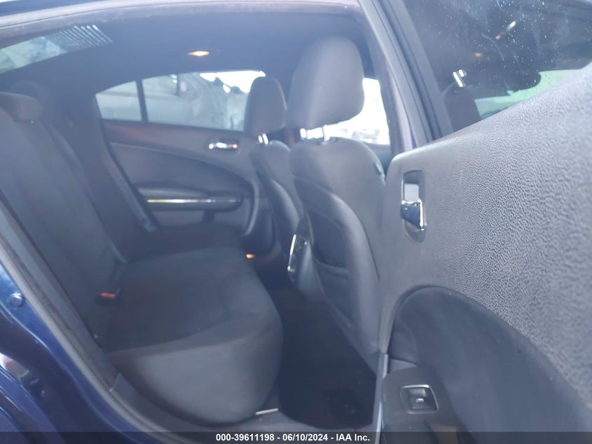 2013 Dodge Charger Se VIN: 2C3CDXBG5DH706147 Lot: 39611198