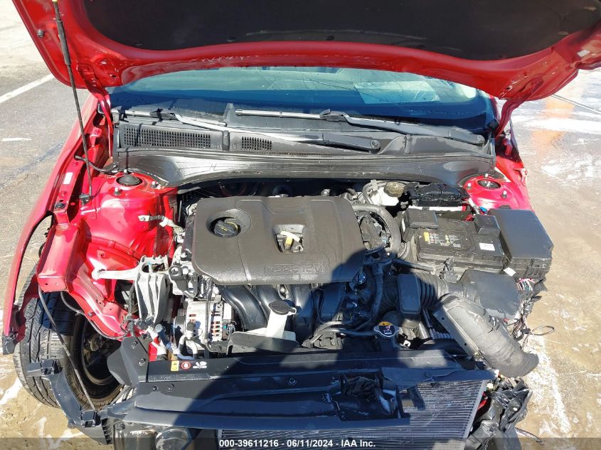 2021 Kia Forte Lxs VIN: 3KPF24AD3ME287585 Lot: 39611216