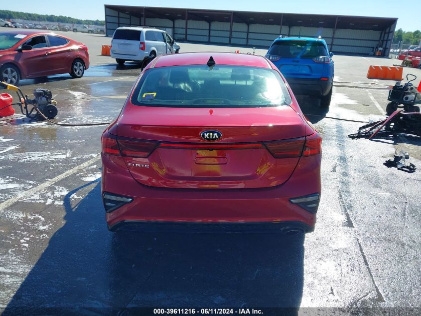 2021 Kia Forte Lxs VIN: 3KPF24AD3ME287585 Lot: 39611216