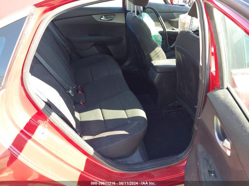 2021 Kia Forte Lxs VIN: 3KPF24AD3ME287585 Lot: 39611216