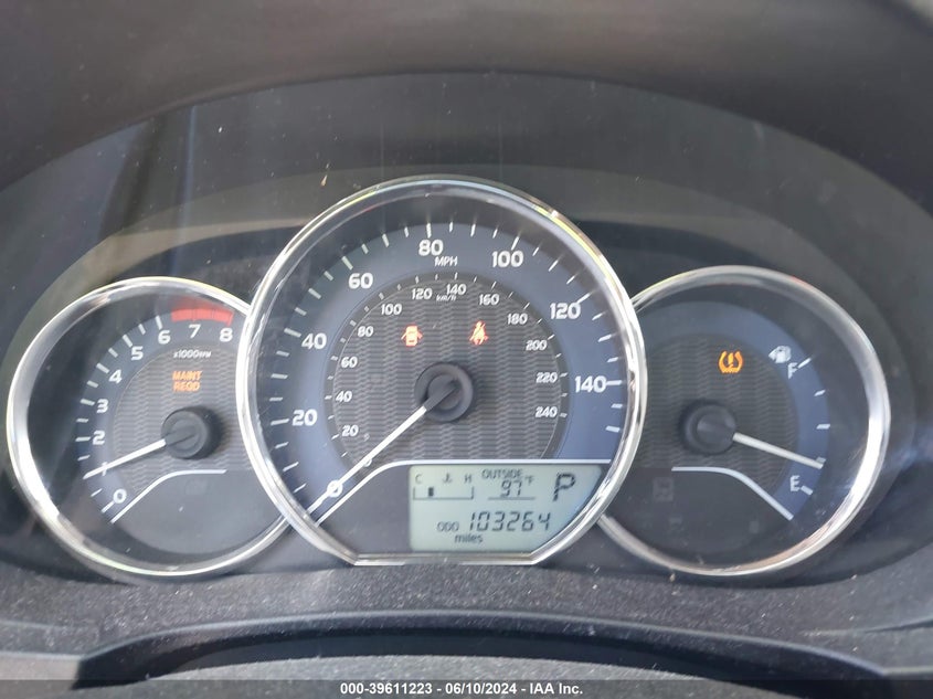 2014 Toyota Corolla L/Le/Le Plus/Le Premium/S/S Plus/S Premium VIN: 5YFBURHE5EP029458 Lot: 39611223