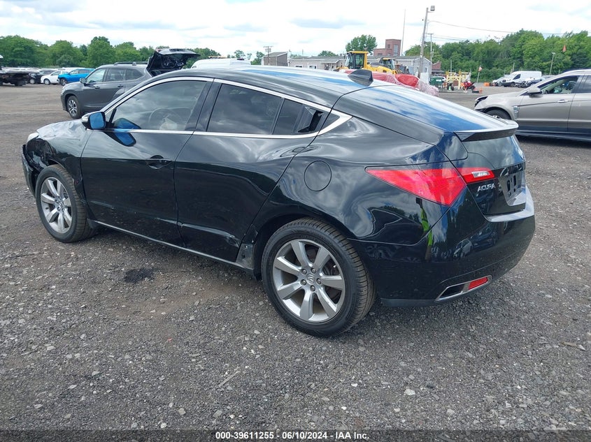 2012 Acura Zdx VIN: 2HNYB1H62CH501140 Lot: 39611255
