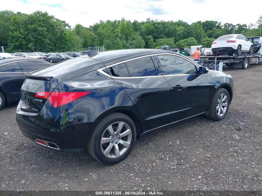 2012 Acura Zdx VIN: 2HNYB1H62CH501140 Lot: 39611255