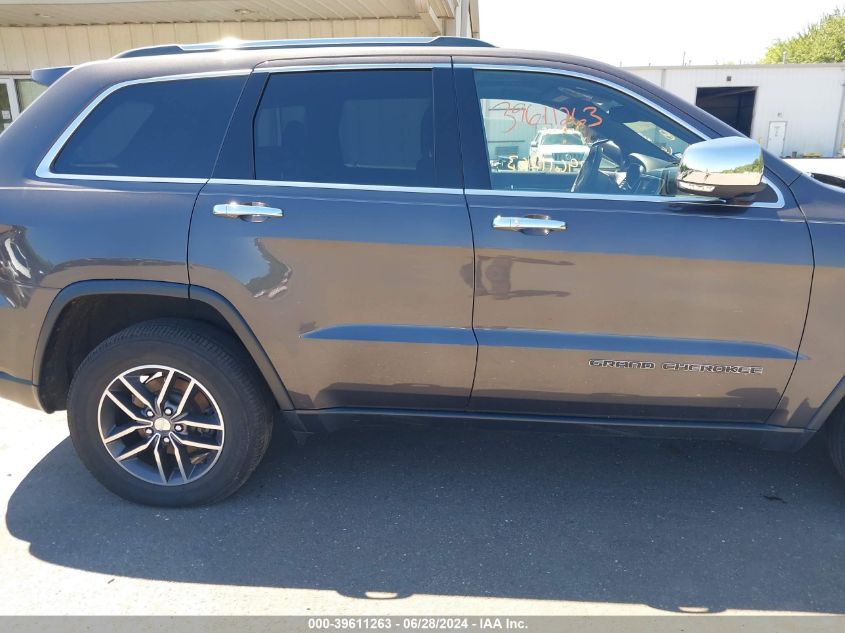 2018 Jeep Grand Cherokee Limited 4X4 VIN: 1C4RJFBGXJC423637 Lot: 39611263