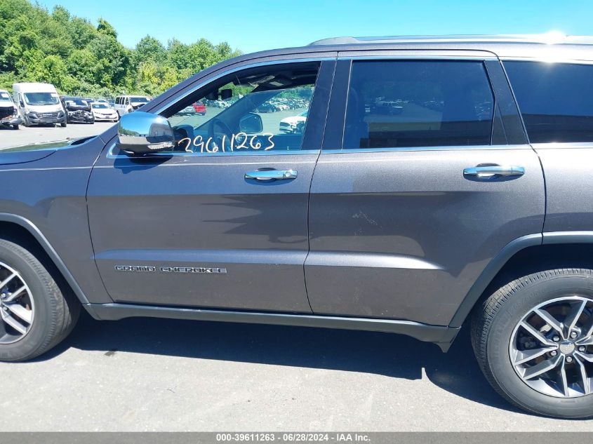 2018 Jeep Grand Cherokee Limited 4X4 VIN: 1C4RJFBGXJC423637 Lot: 39611263