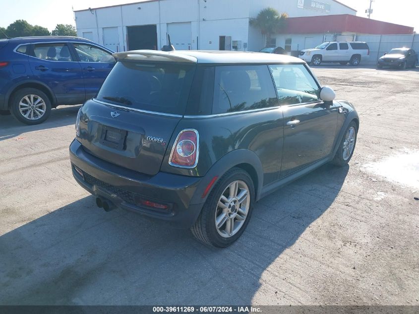 2012 Mini Cooper S VIN: WMWSV3C54CTY18107 Lot: 39611269