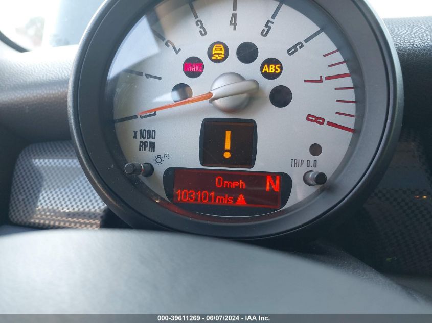 2012 Mini Cooper S VIN: WMWSV3C54CTY18107 Lot: 39611269