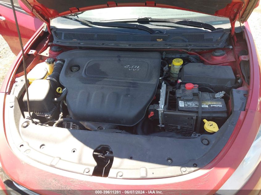 2013 Dodge Dart Limited VIN: 1C3CDFCA0DD315845 Lot: 39611281