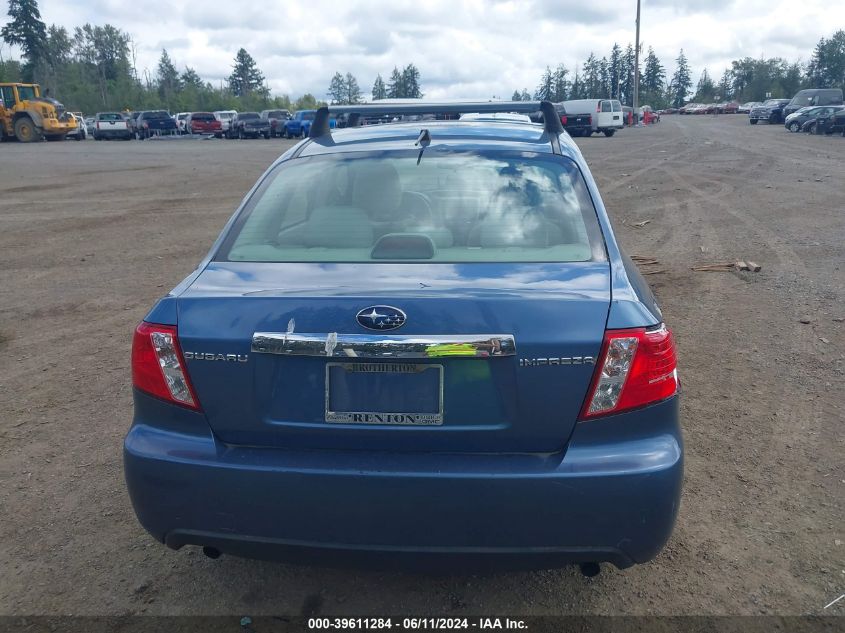 2009 Subaru Impreza 2.5I VIN: JF1GE60679G500934 Lot: 39611284