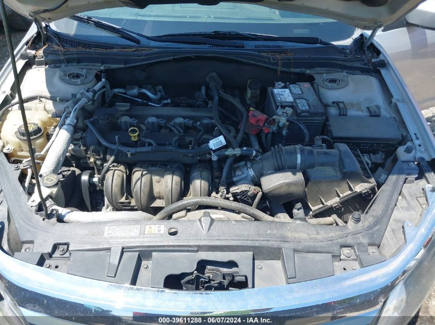 2010 Ford Fusion Sel VIN: 3FAHP0JA8AR278660 Lot: 39611288