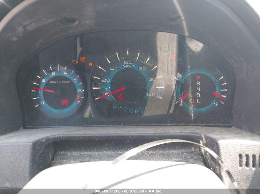 2010 Ford Fusion Sel VIN: 3FAHP0JA8AR278660 Lot: 39611288