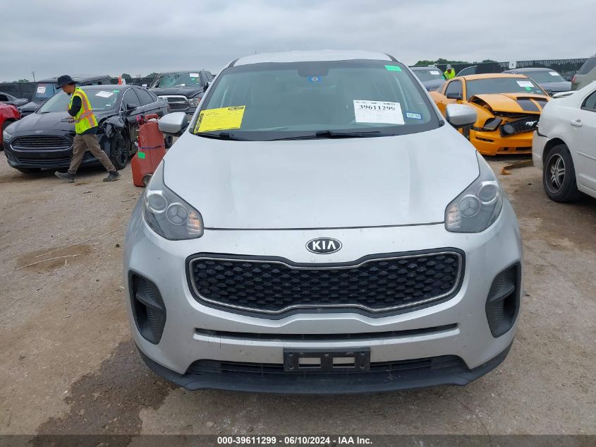 2018 Kia Sportage Lx VIN: KNDPM3ACXJ7481901 Lot: 39611299