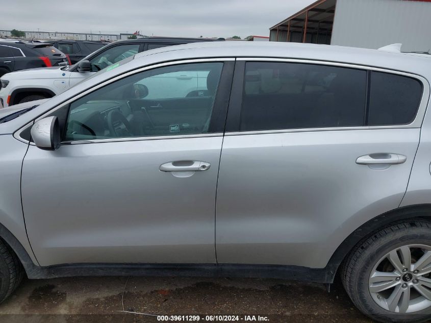 2018 Kia Sportage Lx VIN: KNDPM3ACXJ7481901 Lot: 39611299