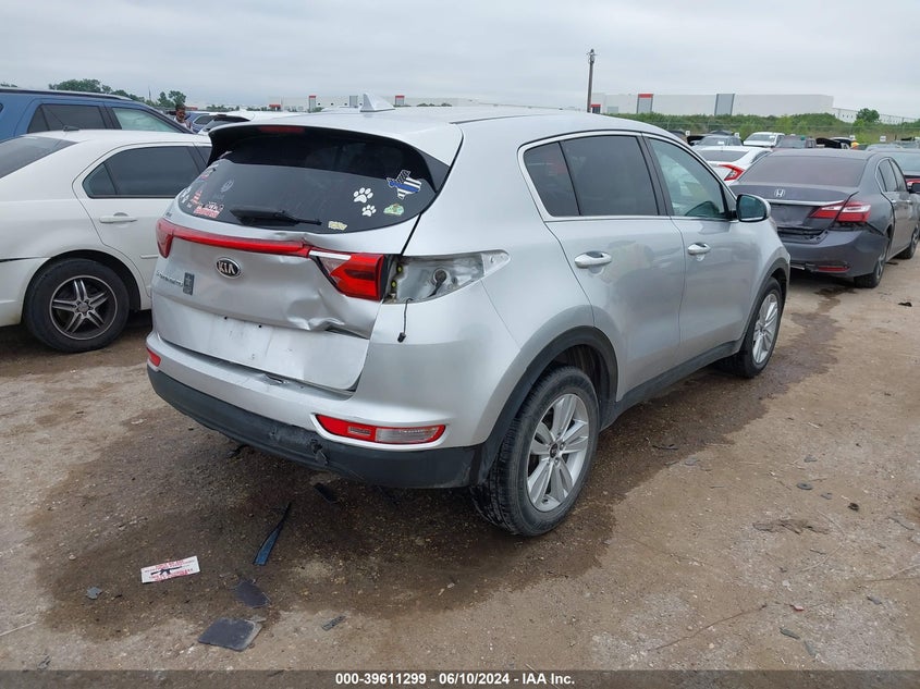 VIN KNDPM3ACXJ7481901 2018 KIA SPORTAGE LX