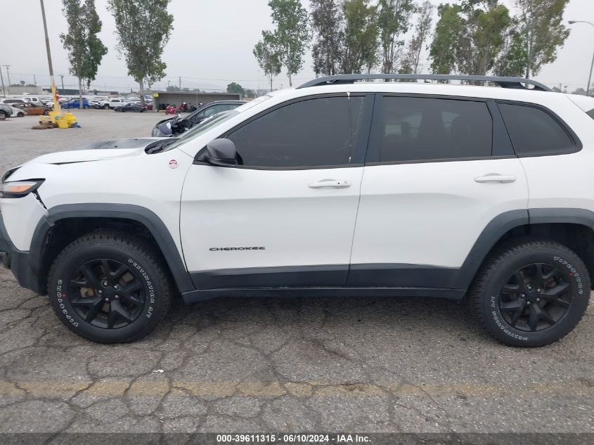 2018 Jeep Cherokee Trailhawk 4X4 VIN: 1C4PJMBX5JD533274 Lot: 39611315