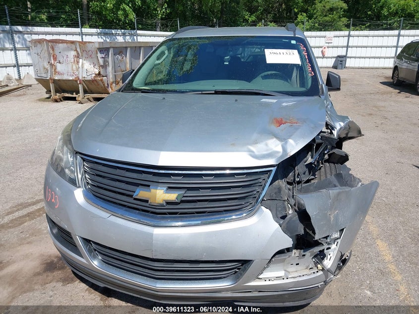 2015 Chevrolet Traverse Ls VIN: 1GNKVFKD4FJ367684 Lot: 39611323