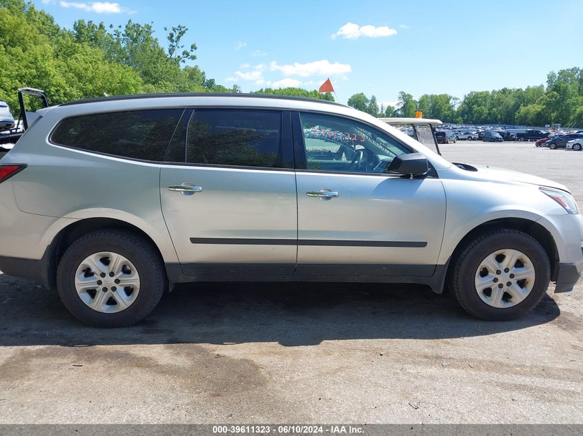 2015 Chevrolet Traverse Ls VIN: 1GNKVFKD4FJ367684 Lot: 39611323