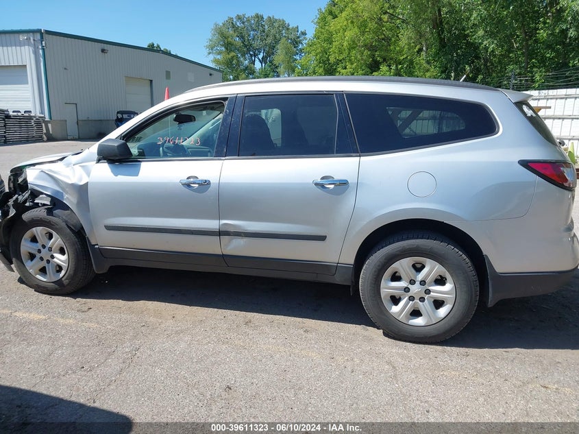 2015 Chevrolet Traverse Ls VIN: 1GNKVFKD4FJ367684 Lot: 39611323