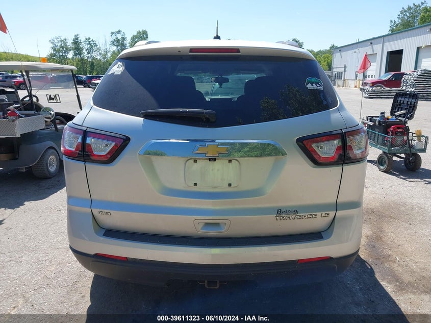 2015 Chevrolet Traverse Ls VIN: 1GNKVFKD4FJ367684 Lot: 39611323