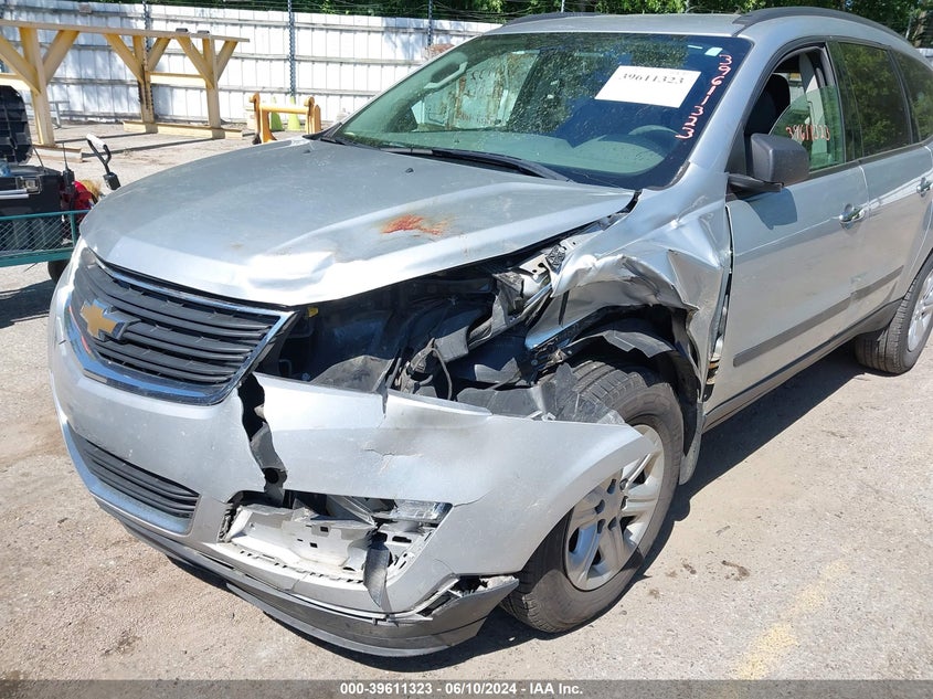 2015 Chevrolet Traverse Ls VIN: 1GNKVFKD4FJ367684 Lot: 39611323