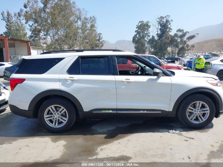 2020 Ford Explorer Xlt VIN: 1FMSK7DH5LGC47355 Lot: 39611325