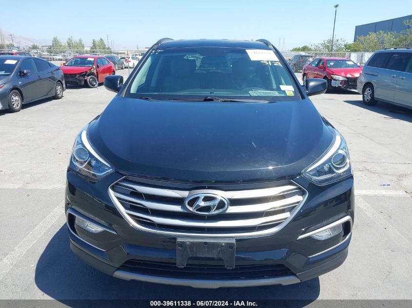 2017 Hyundai Santa Fe Sport 2.4L VIN: 5NMZUDLB2HH034808 Lot: 39611338