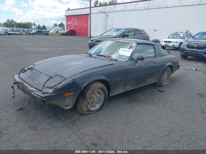 1980 Mazda Rx7 VIN: SA22C601208 Lot: 39611345