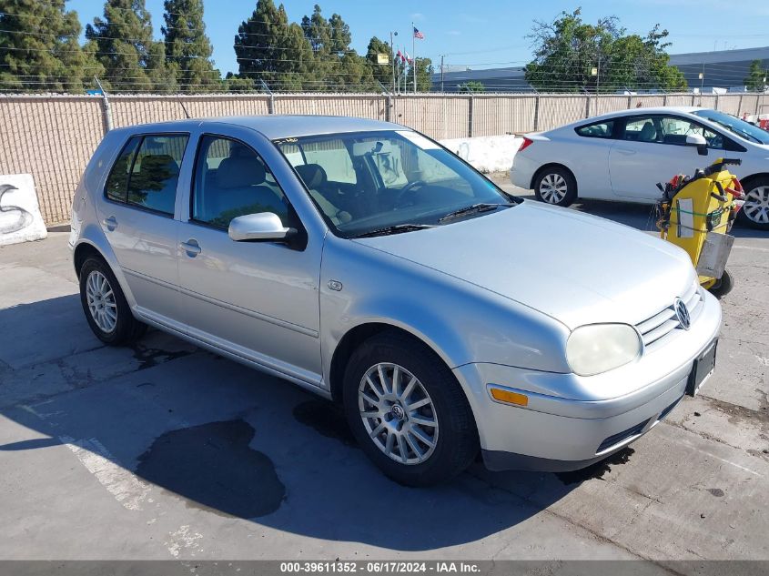 2003 Volkswagen Golf Gl Tdi VIN: 9BWFP61J034005038 Lot: 39611352