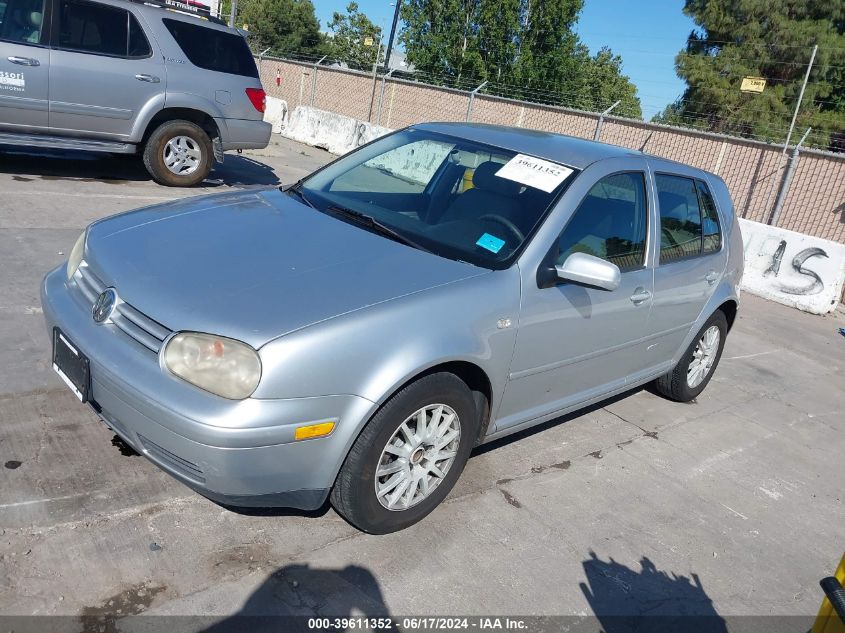 2003 Volkswagen Golf Gl Tdi VIN: 9BWFP61J034005038 Lot: 39611352