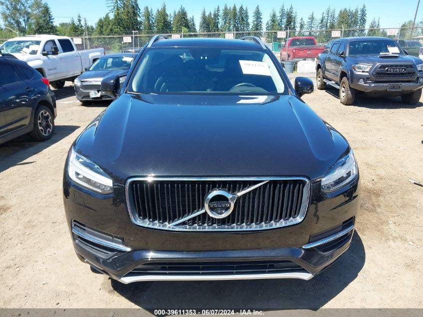 2018 Volvo Xc90 T6 Momentum VIN: YV4A22PK4J1205508 Lot: 39611353