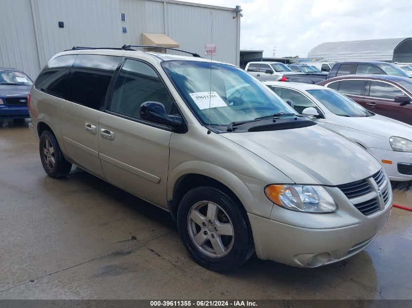 2007 Dodge Grand Caravan Sxt VIN: 2D4GP44L27R339609 Lot: 39611355