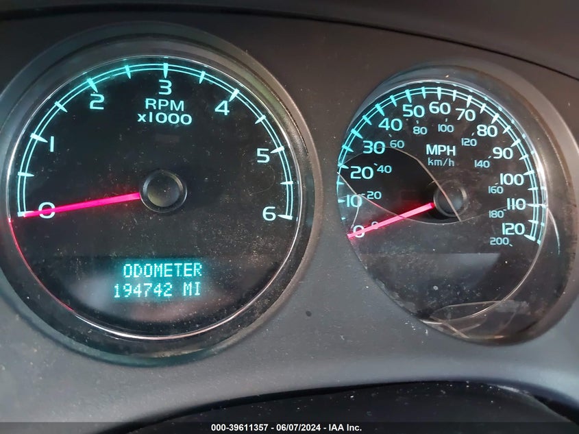 2007 Chevrolet Tahoe Commercial Fleet VIN: 1GNFK13077R342211 Lot: 39611357