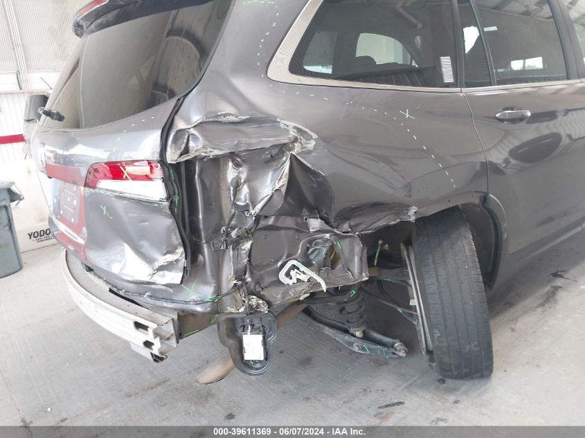 2020 Honda Pilot 2Wd Ex-L VIN: 5FNYF5H59LB010370 Lot: 39611369