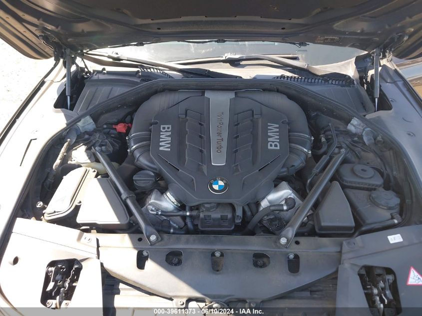 2012 BMW 750 I VIN: WBAKA8C57CDX01401 Lot: 39611373