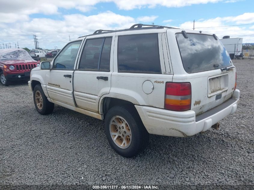 1997 Jeep Grand Cherokee Limited VIN: 1J4GZ78Y6VC666951 Lot: 39611377